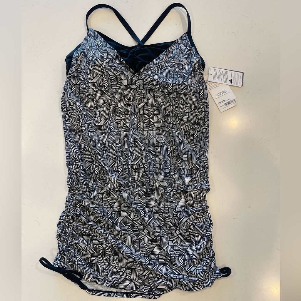 Nwt Athleta Laguna Side Scrunch Tankini - 36d/Dd